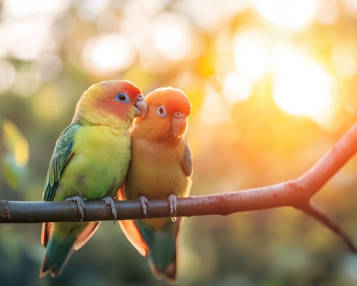 KEŞİŞ PAPAĞANLARI YENİ ARKADAŞLARIYLA NASIL TANIŞIYOR?