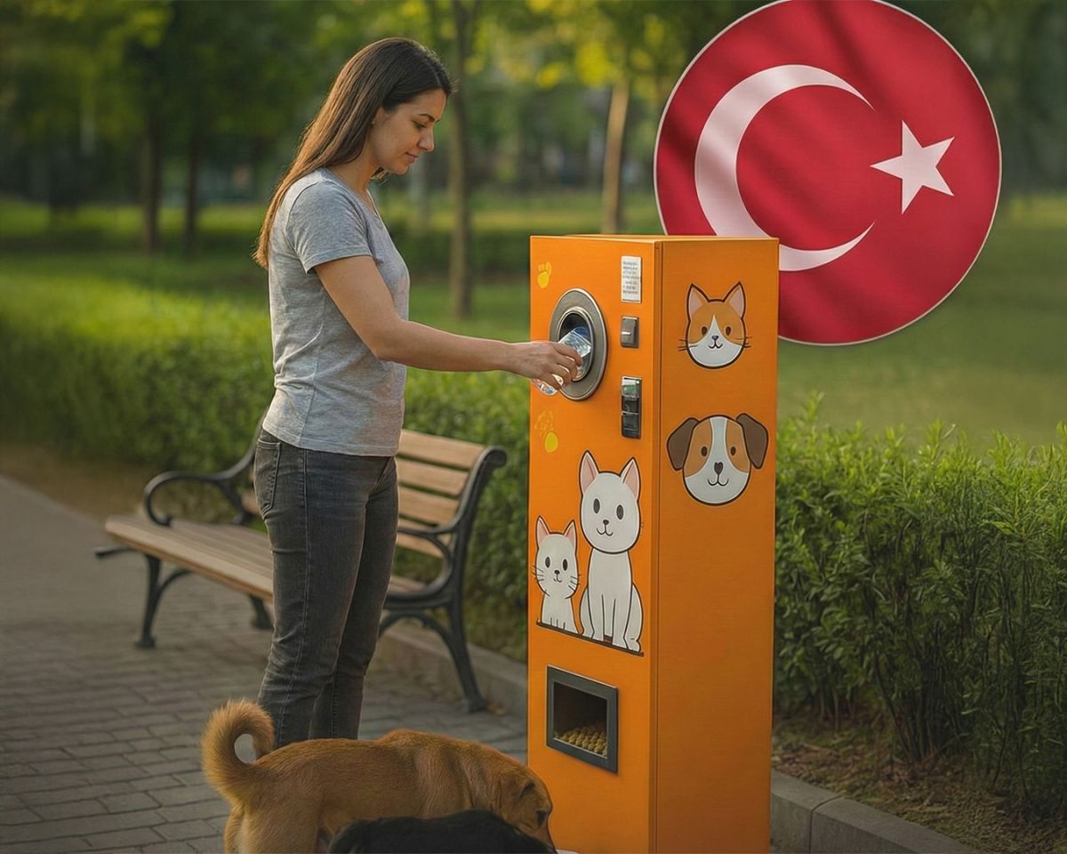 Türkiye’den Dünyaya Örnek Proje: Sokak Hayvanları İçin Akıllı Otomat